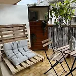 Bohemian Studio In Menton Close To Sea With Parking